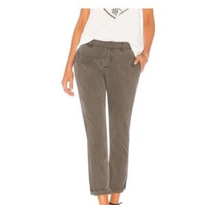J Brand Olive Green Gray Trousers